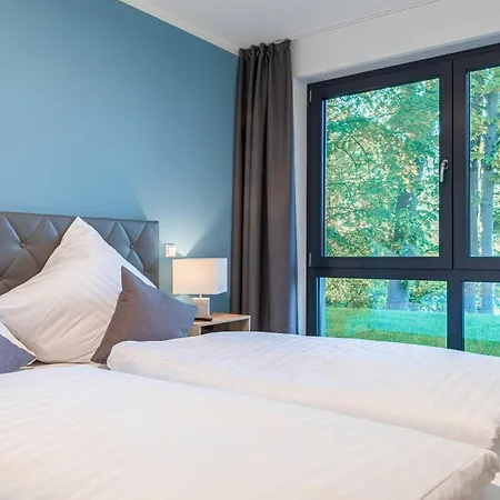 Apartmán Igelnest - 5 Sterne Ferienunterkunft Mit Moeblierter Terrasse Am Krakower Krakow am See